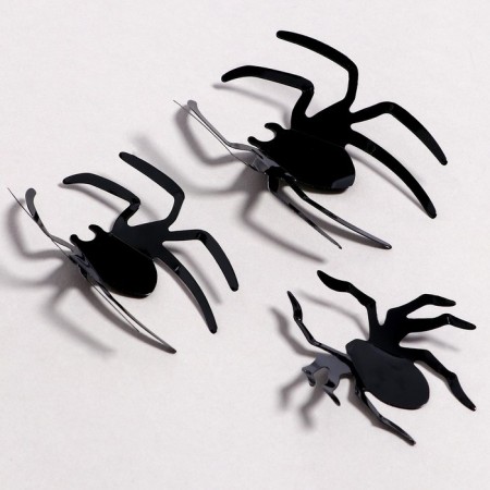 Stick on the glass "Spiders"-2