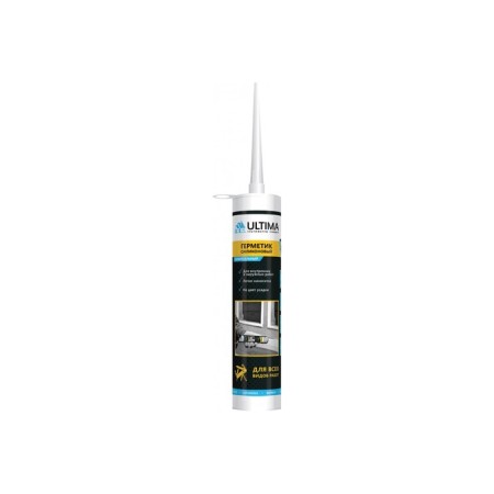 Silicone sealant ultima u, universal, white, 280 ml