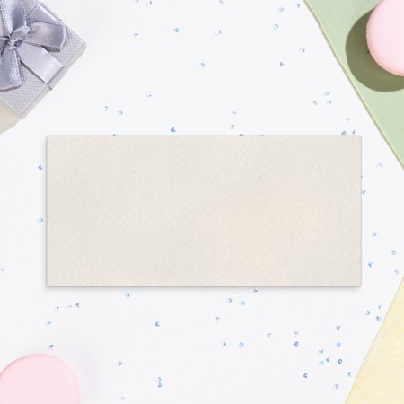 Money envelope "Happy Birthday!" Cutting, embossing, strip with patterns, 8x17 cm-2