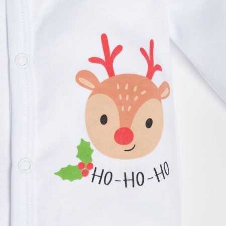 Combineson crumb I am "New Year's animals", height 62-68 cm, white color-2