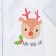 Combineson crumb I am "New Year's animals", height 62-68 cm, white color