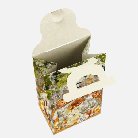 New Year. Gift box New Year's handbag mini "New Year's charm" 140 x 100 x 223 cm.-3