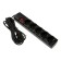 Luazon Lighting network filter, 5 outlets, 5 m, 3500 W, 3x1 mm2, 16 A, 220 V, with a fuse, black