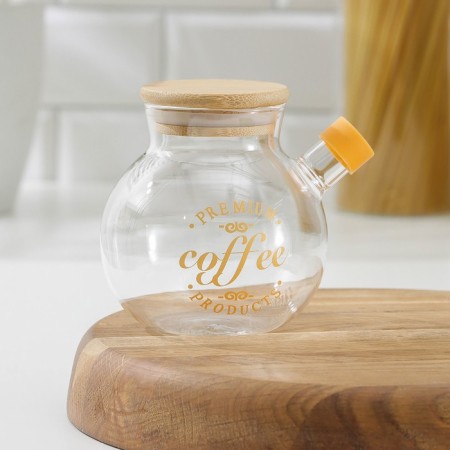 Glass Bank for bulk products "Sausage", 400 ml