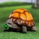 Garden figure "Turtle" large, 25x18x15cm
