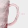 Glass glass "Ice", 340 ml, pink color