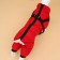 Kombinson for dogs with a slope "Moden", size 12 (DS 28, OG 38, Osh 27 cm), red