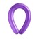 Ball for Twisting latex 350 ", standard, set of 100 pcs., Lavender color