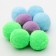 Set of plush balls 8 pcs, Mix flowers