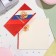 Highlight-Europe "Congratulations!" embossing, congruen, red background, 12.5x19.4 cm