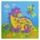 Soft picture "Dinosaurus on a walk"