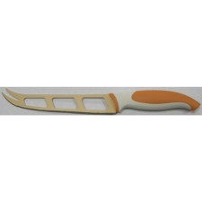 Atlantis cheese knife, orange color, 13 cm