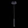 Set of suspended ST LUCE. ST606.429.00. 18x18x4.6 cm, black color