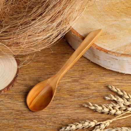 Spoon tea, juniper, 16 cm, mix-3
