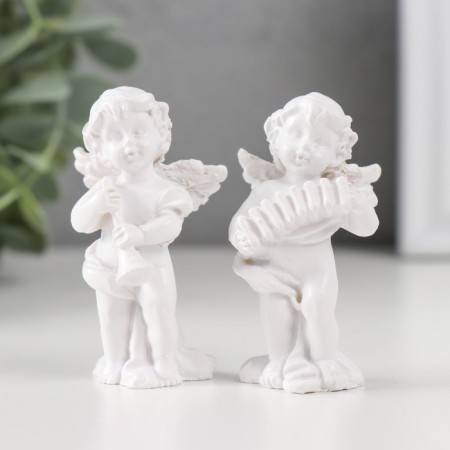 Souvenir Polystone "Angel-Mushroom" MIX 3x2.5x6.2 cm-1