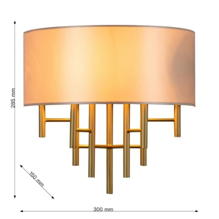 Wall lamp Cosmo 300 mm, 150 mm, E14 40W-2