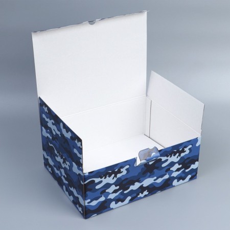 Box Gift team, packaging, Militari, 30 x 23 x 12 cm-5