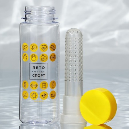 Water bottle "Summer, Sun, Sport", 500 ml-3
