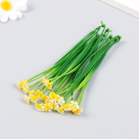 Decor for creativity "Erantis" set 10 pcs yellow 14.5 cm-3