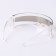 Carnival glasses continuous, silver color