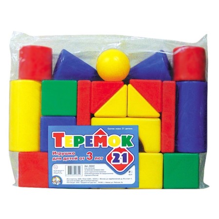 Construction set "Teremok", 21 elements