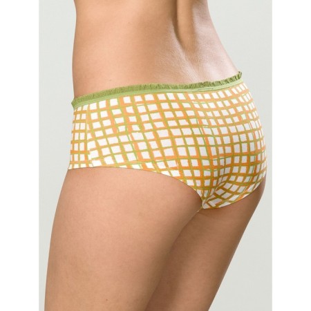 Women's cowards, size 44, yellow color-1