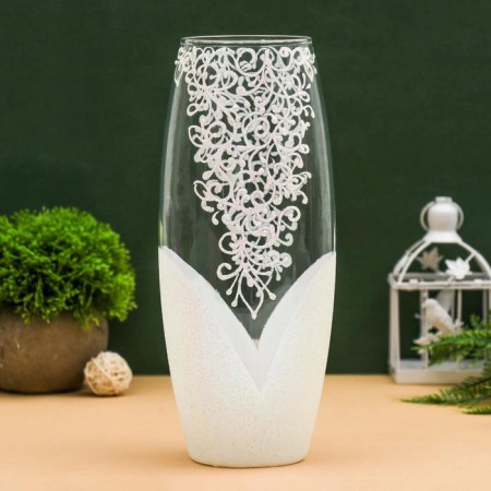 VAZ "Silver Lace" oval 8x11x25 cm