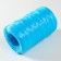 Yarn "for knitting washcloths" 100% polypropylene 400m/100 ± 10 g in the shape of a cylinder (blue)