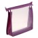 Plastic folder A5, 230 x 190 x 55 mm, lightning from above, calligrata "office", PM-A5-00, 0.5 mm, transparent, lilac