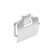Toilet paper holder with Nice100 lid