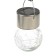 Garden lamp on the sunny battery "Light bulb", 7 × 9 × 7 cm, 1 LED, white glow