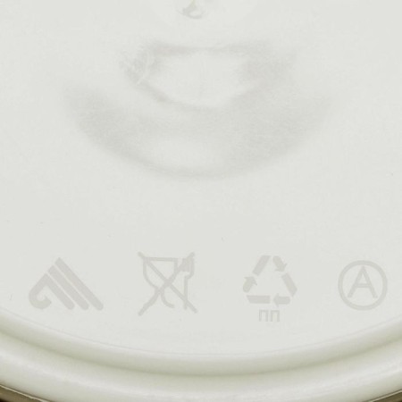 Garbage bucket with pedal, 10 l, ivory color-2