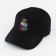 Women's cap Brutal, black color, rr 56
