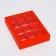 Box for sweets, 12 pcs, scarlet, 19 x 15 x 3.5 cm