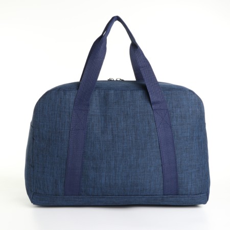 Road bag with lightning, external pocket, blue color-1