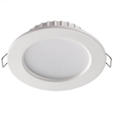Светильник светодиодный LUNA, 10 Вт, 4100К, LED, цвет белый, d=85мм