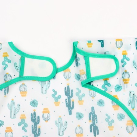Badion with sleeves and a cactus pocket, shirt, 0-2 years old (sleeve 34cm, chest 43*36cm)-3