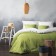 Set "Flash": a bedspread 160 x 220 cm, pillowcase 40 x 40 cm - 2 pcs, green color