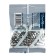 Office clips Globus, 100 pcs., 22 mm, without covering, Floo-pack