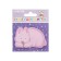 Block with a sticky edge of 46 x 71 mm, curly, Devente. Bunny, Elephant, Bear, 20 sheets, 80 g/m, mix