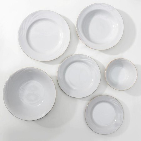 Service table porcelain "Classic", 37 items, 4 types of plates-5