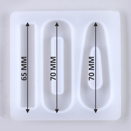Form Silicone universal "hairpin" 3 types of hairpins-6