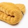 Children's hat, mustard color, size 52-54