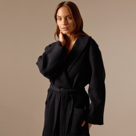 Welfare Women's bathrobe SL Home: Basic "Dark Mare", size XL, 100% cotton, 300 g/m2-1