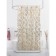 Bath curtains with Joy Home Rings "Golden Leaves", 180x200 cm