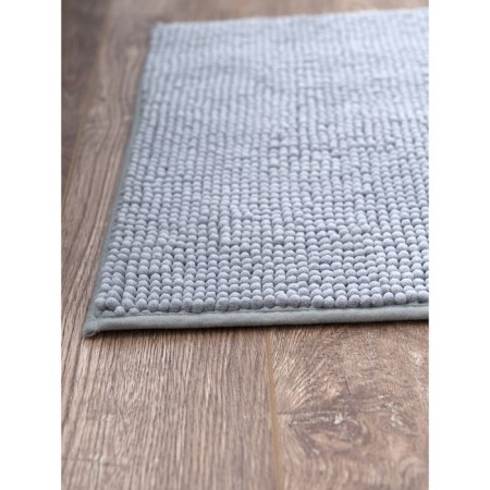 Bathroom mat, Shenill, 40x60 cm, microfiber, gray-3
