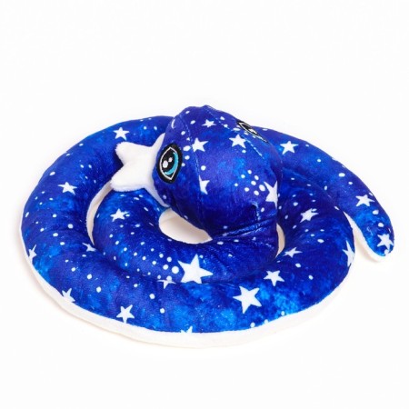Soft toy "Snake", 20 cm, lunar, with a star-3