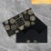 Money envelope "Patterns", on black craft, embossing, 16.5 x 8 cm