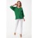 Female jumper, size 44, green color
