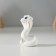 Souvenir Ceramics "Snake with Flower" with gold 2.7x4x6 cm